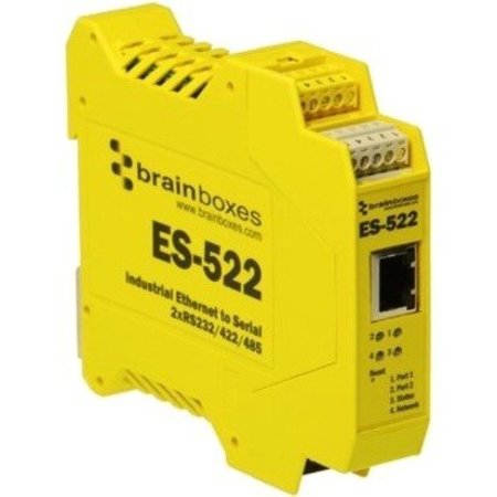 BRAINBOXES LTD Rs232/422/485 -30 To +80 Temp Range ES-522